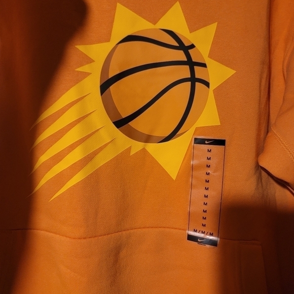 Nike NBA Phoenix Suns Loose Fit  Hoodie Size Medium Jumpman CW1096-843 - Picture 7 of 7